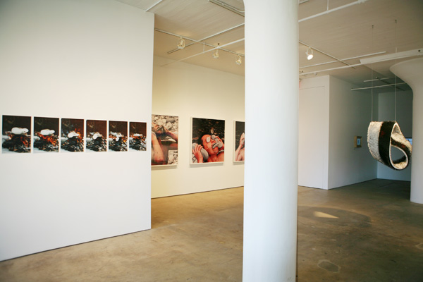 <center><em>Paradox of Polarity</em>, 2007
<br>Installation view
<br>Exhibition curated by Leeza Ahmady at Bose Pacia, NY</center>